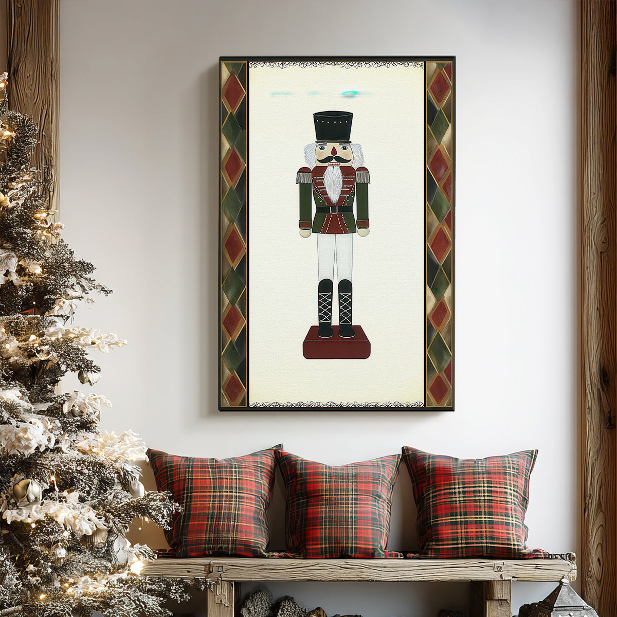 Twilight of Snowwhite Dusk - Canvas Art Print