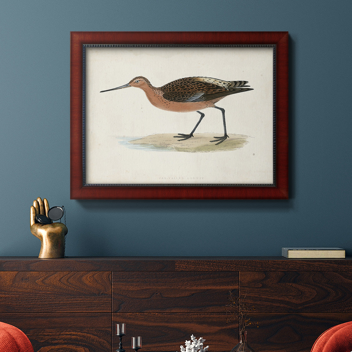 Morris Sandpipers II Premium Framed Canvas- Ready to Hang