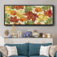Autumn Leaves - Floater Framed Canvas Print