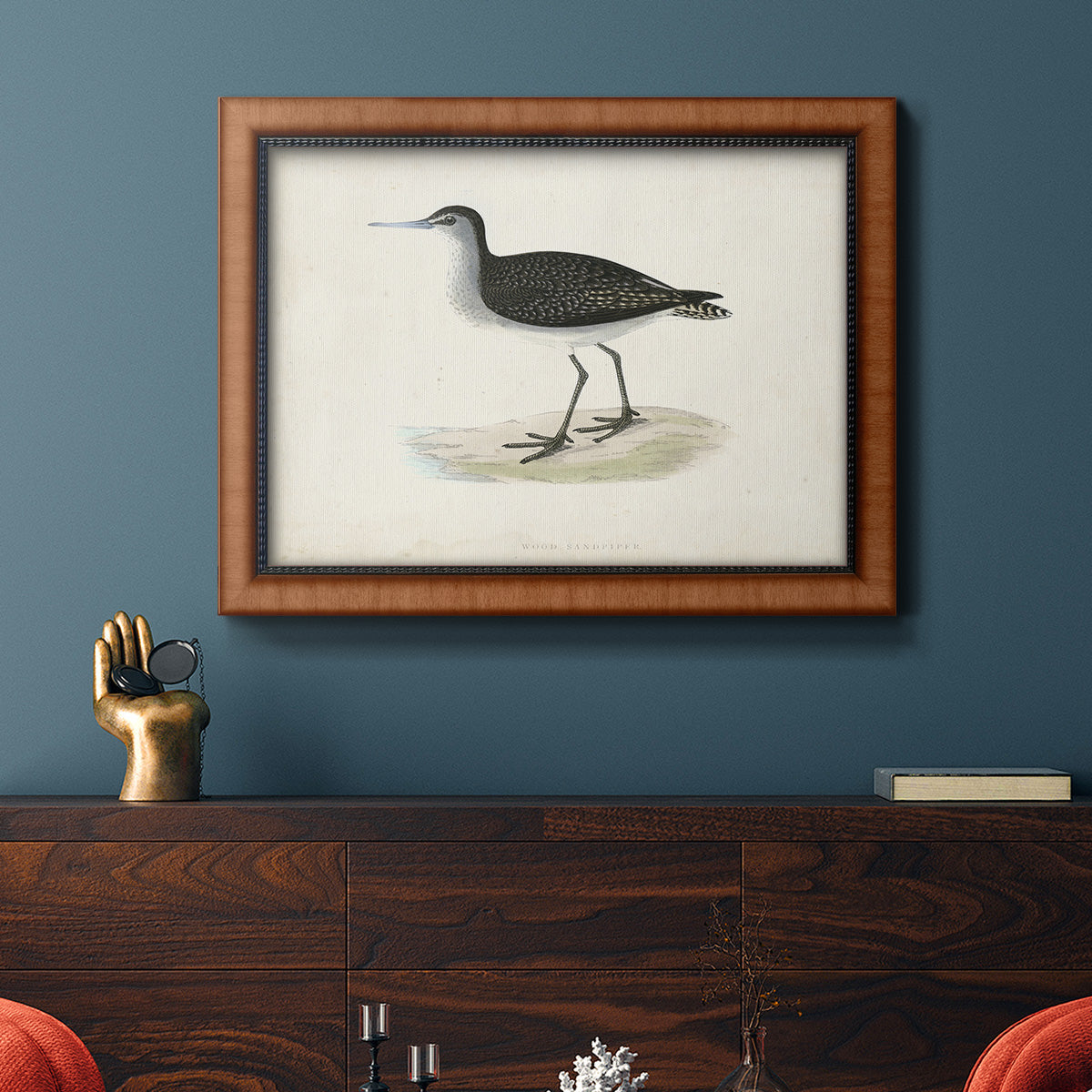 Morris Sandpipers VIII Premium Framed Canvas- Ready to Hang