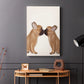 French Kiss Close Up I - Canvas Art Print