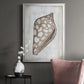 Ocean Cone I - Modern Framed Canvas Print