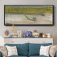 Aquatic Reflections I - Floater Framed Canvas Print