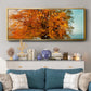 Autumn's Passion - Floater Framed Canvas Print