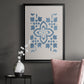 Monochrome Terra Mesa Tile I - Modern Framed Canvas Print