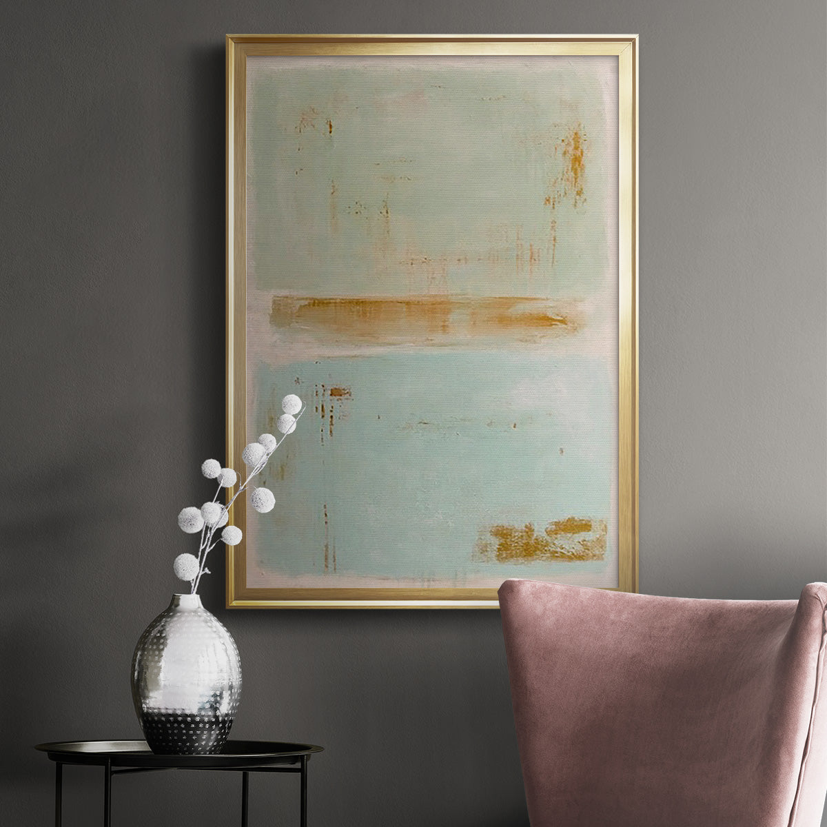 Soft Sided - Modern Framed Canvas Print