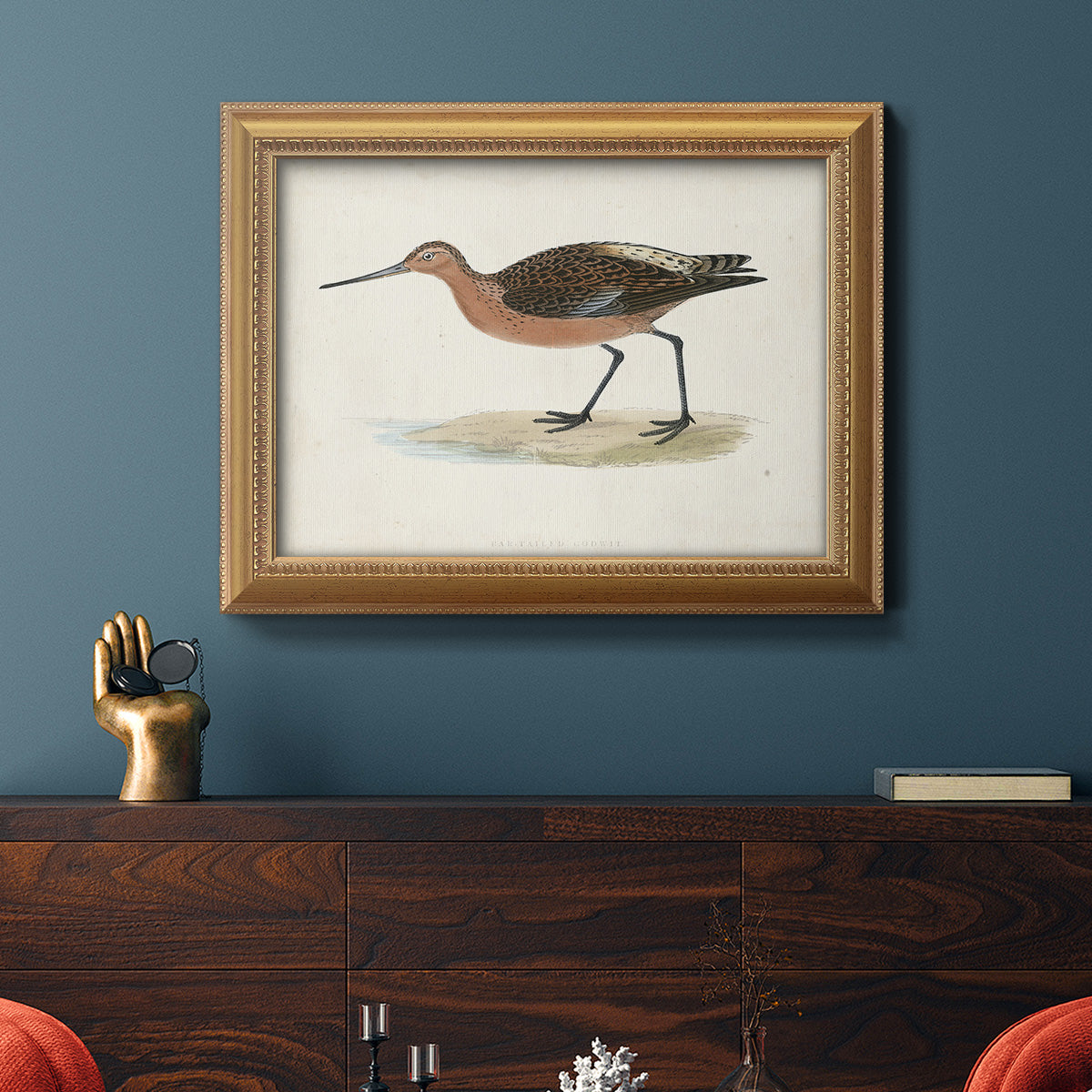 Morris Sandpipers II Premium Framed Canvas- Ready to Hang