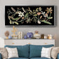 Pressed Flowers I - Floater Framed Canvas Print