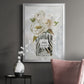 Feminine Wilds II - Modern Framed Canvas Print