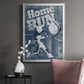 Home Run Hitter - Modern Framed Canvas Print