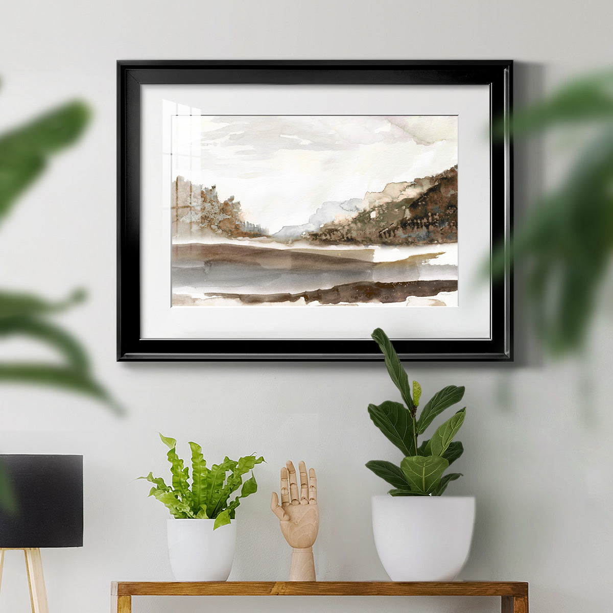 Mountain Time Premium Framed Print - Ready to Hang