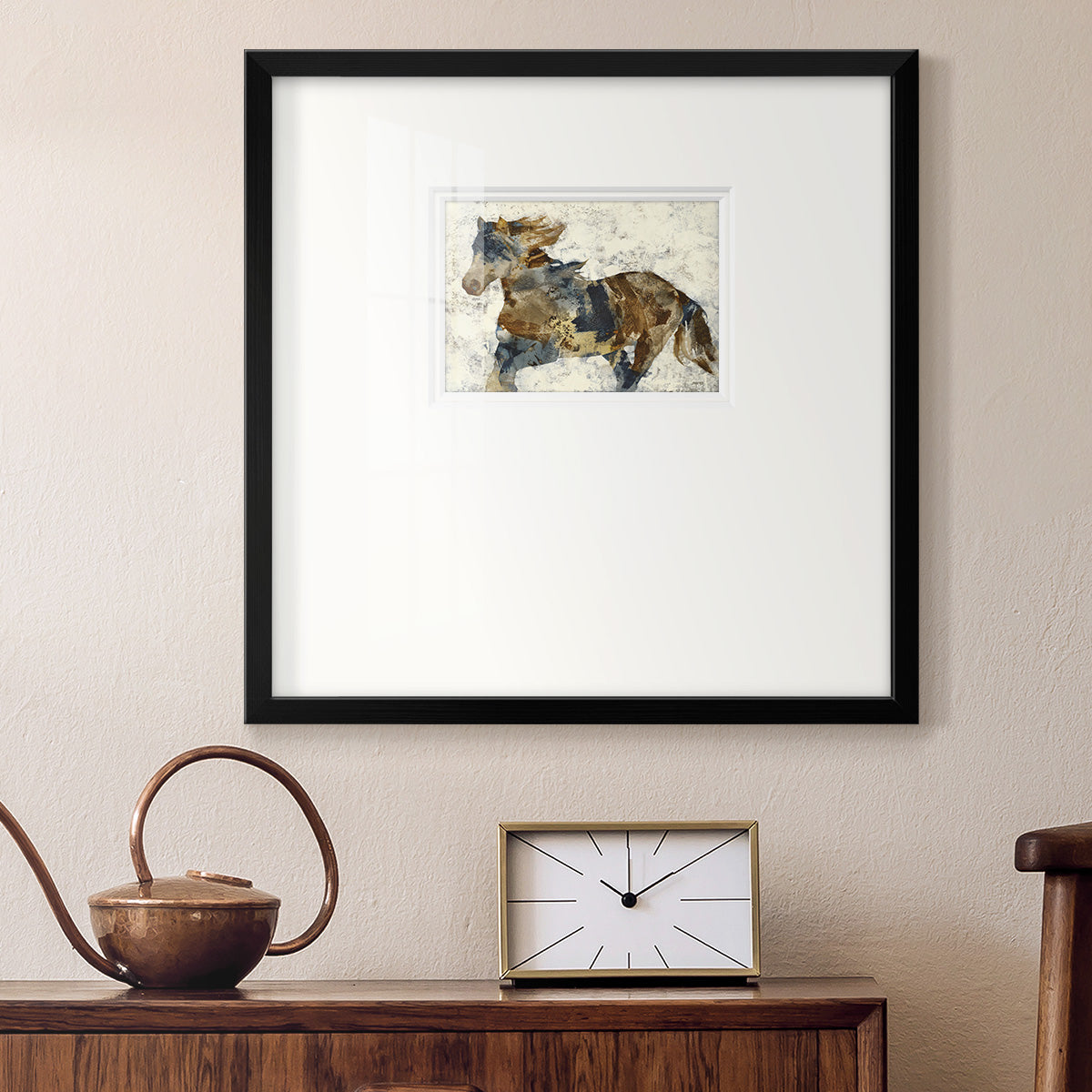 Gallop- Premium Framed Print Double Matboard