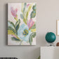 Floral Breeze Fresco  II - Canvas Art Print