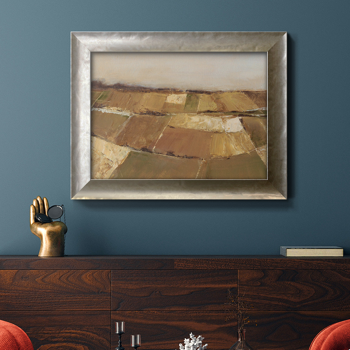 Autumn Pasture I Premium Framed Canvas- Ready to Hang