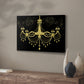 Golden Chandelier - Canvas Art Print