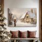 Nativity of Tinsel-Gold Promise - Canvas Art Print