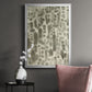 Watercolor Metric I - Modern Framed Canvas Print