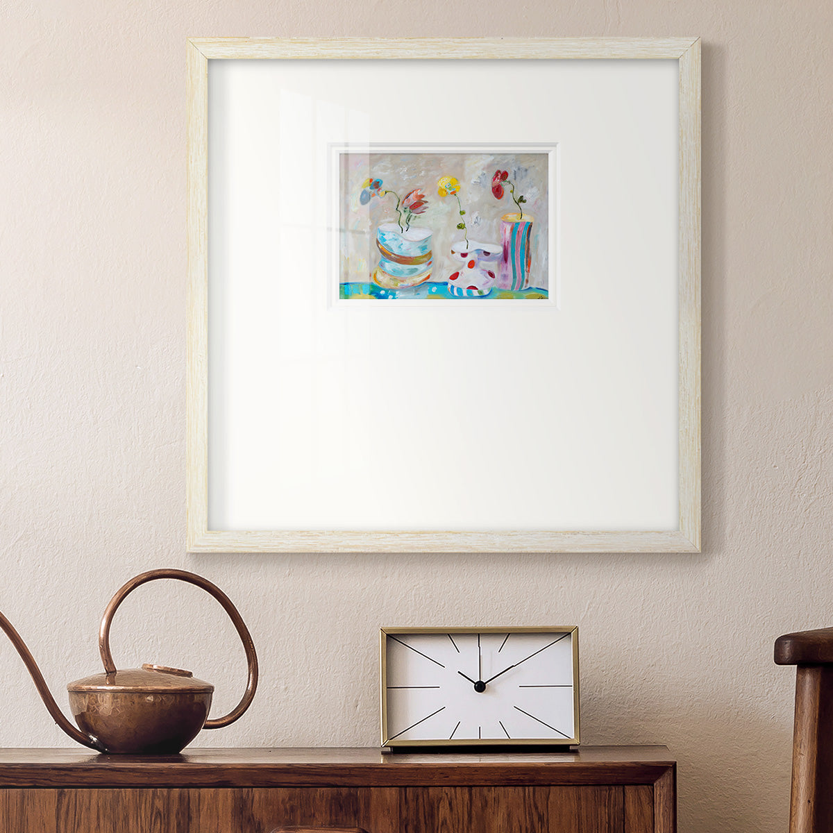 Play Time- Premium Framed Print Double Matboard