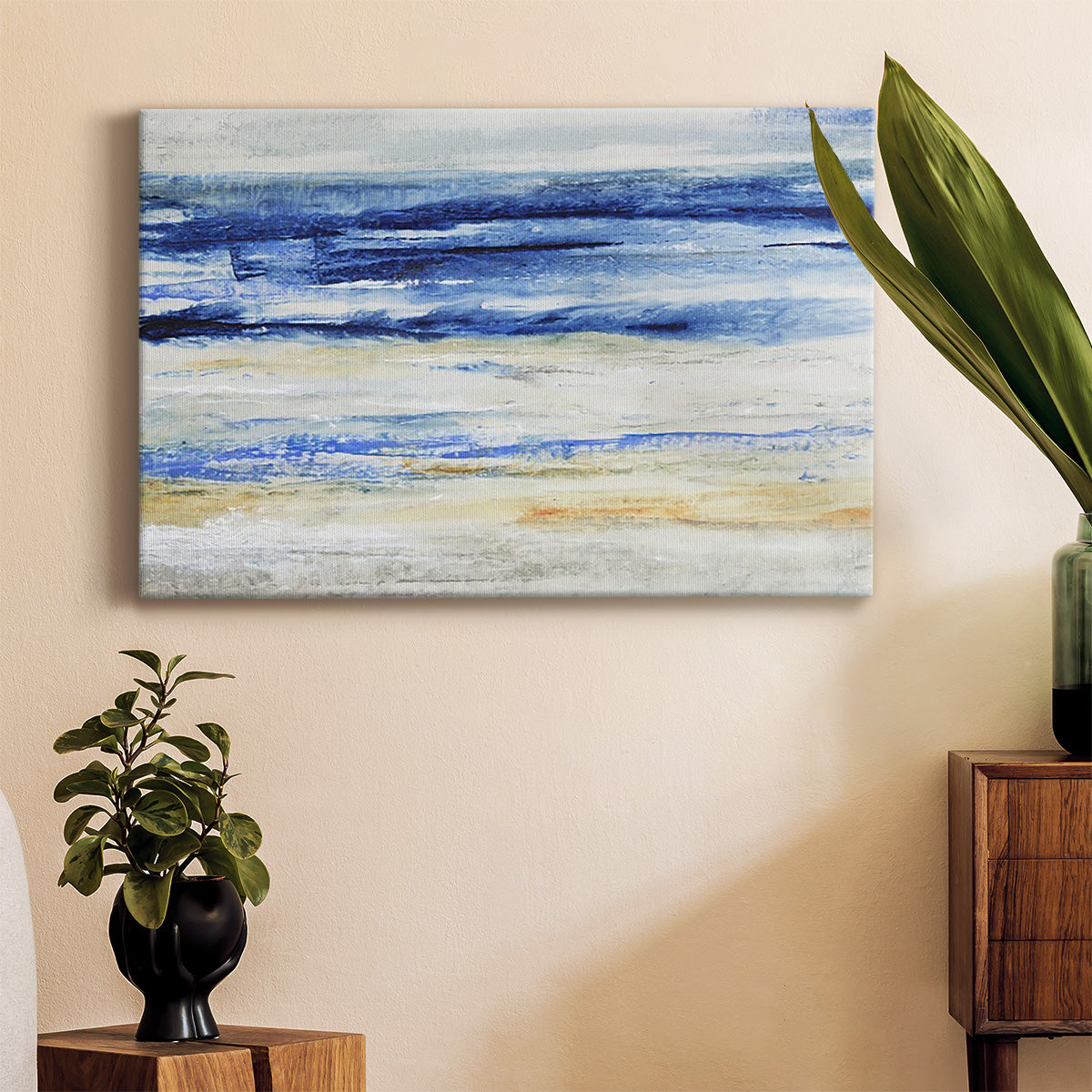 Choppy Seas II Premium Gallery Wrapped Canvas - Ready to Hang