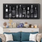 Bar Cart - Floater Framed Canvas Print