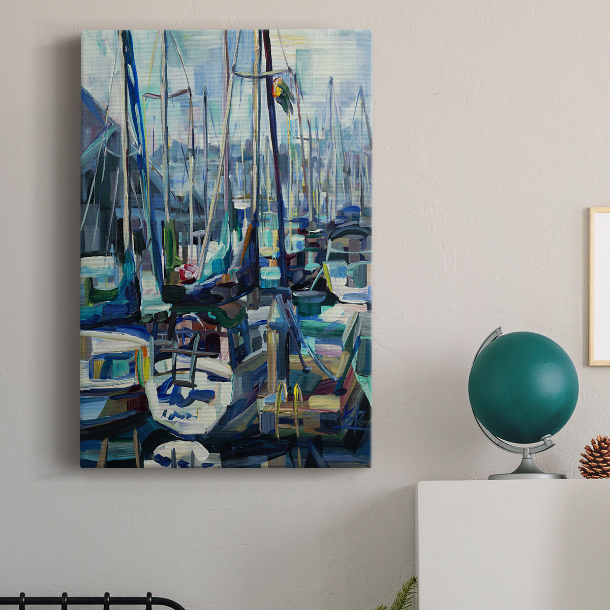 Edmonds Marina Premium Gallery Wrapped Canvas - Ready to Hang