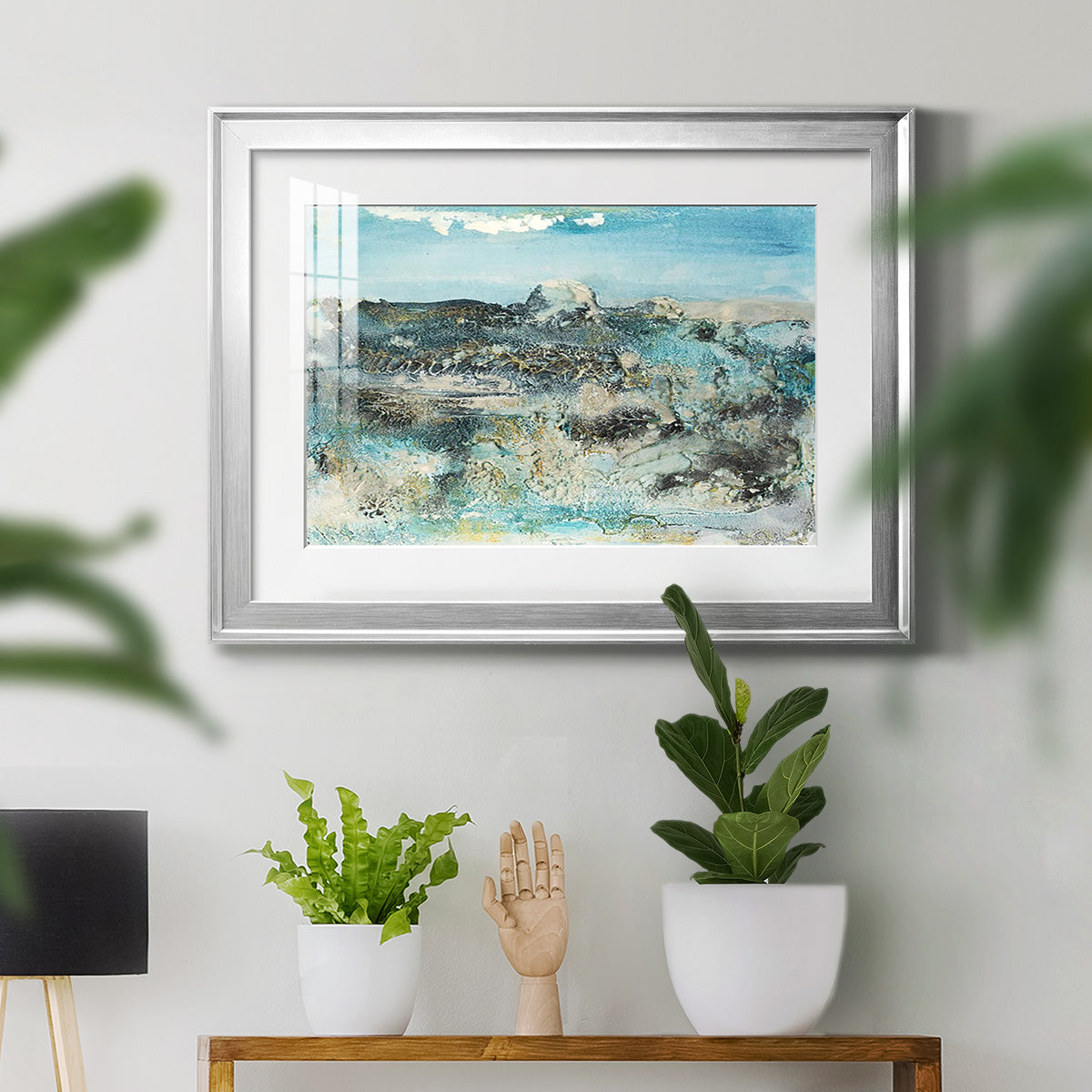 Pattern of Peace I - Modern Framed Art Print