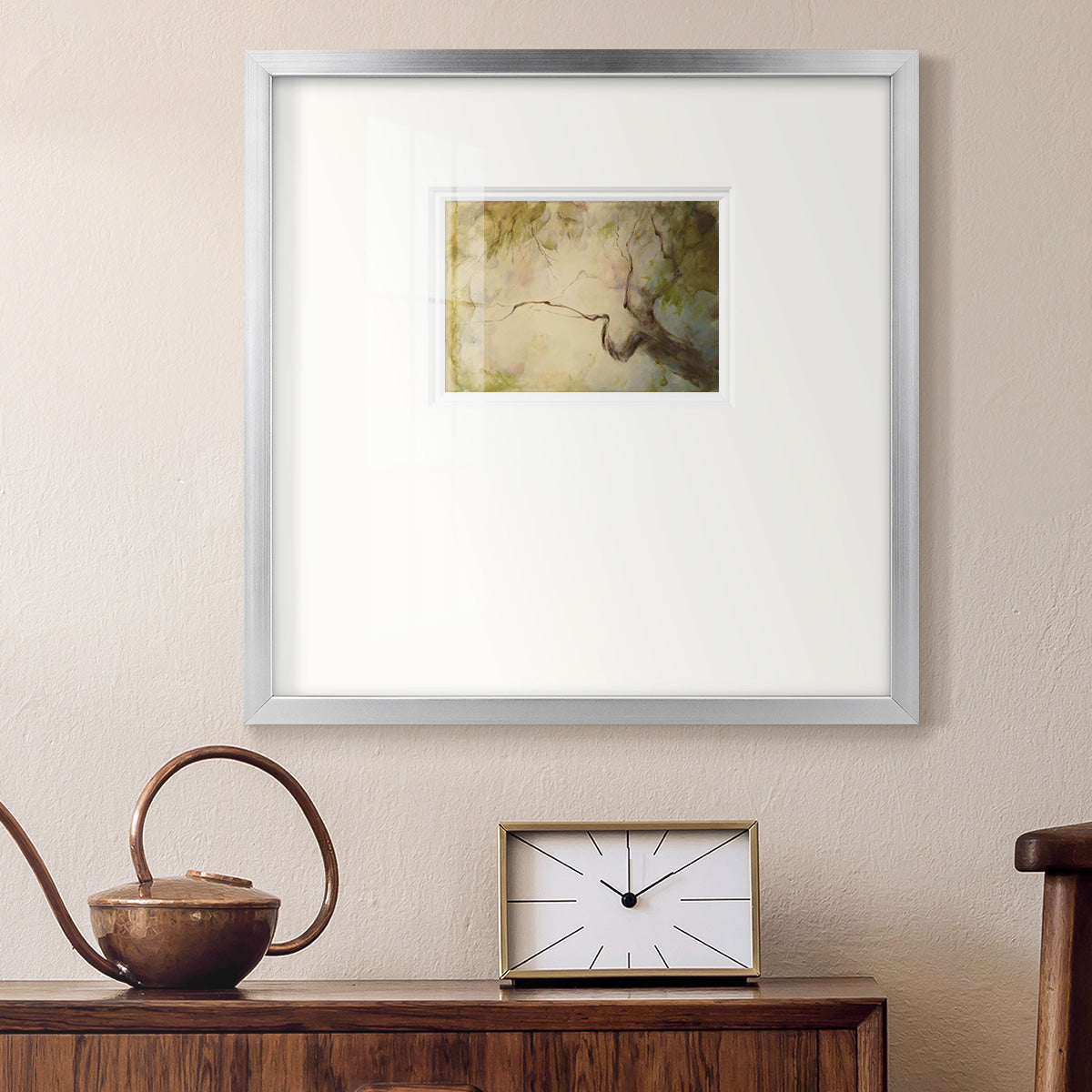 Verdant April Premium Framed Print Double Matboard