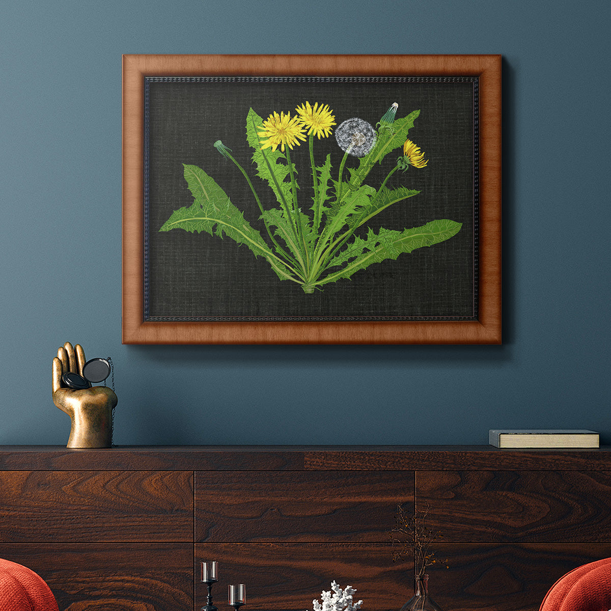 Wild Dandelion II Premium Framed Canvas- Ready to Hang