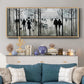 Morning Paris - Floater Framed Canvas Print