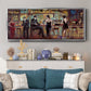 Happy Hour - Floater Framed Canvas Print