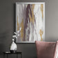 Tumultuous Amethyst I - Modern Framed Canvas Print