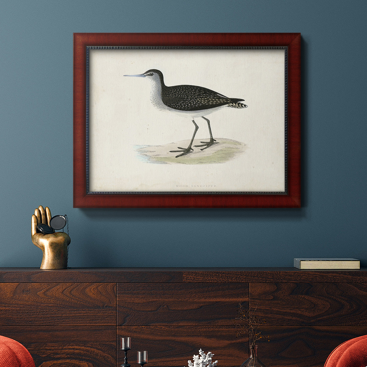 Morris Sandpipers VIII Premium Framed Canvas- Ready to Hang