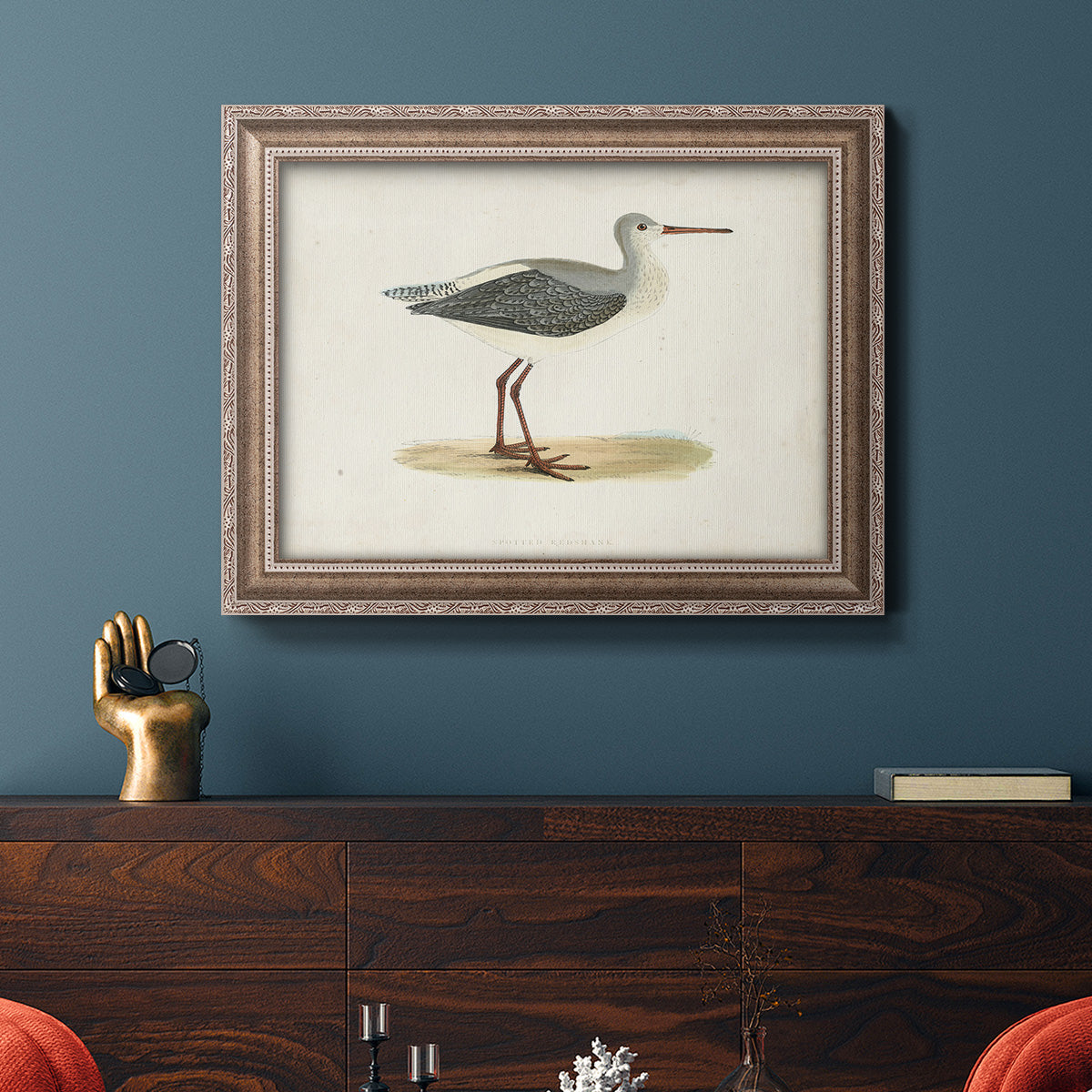 Morris Sandpipers I Premium Framed Canvas- Ready to Hang