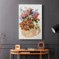 Mauve Bouquet in Teapot II - Canvas Art Print