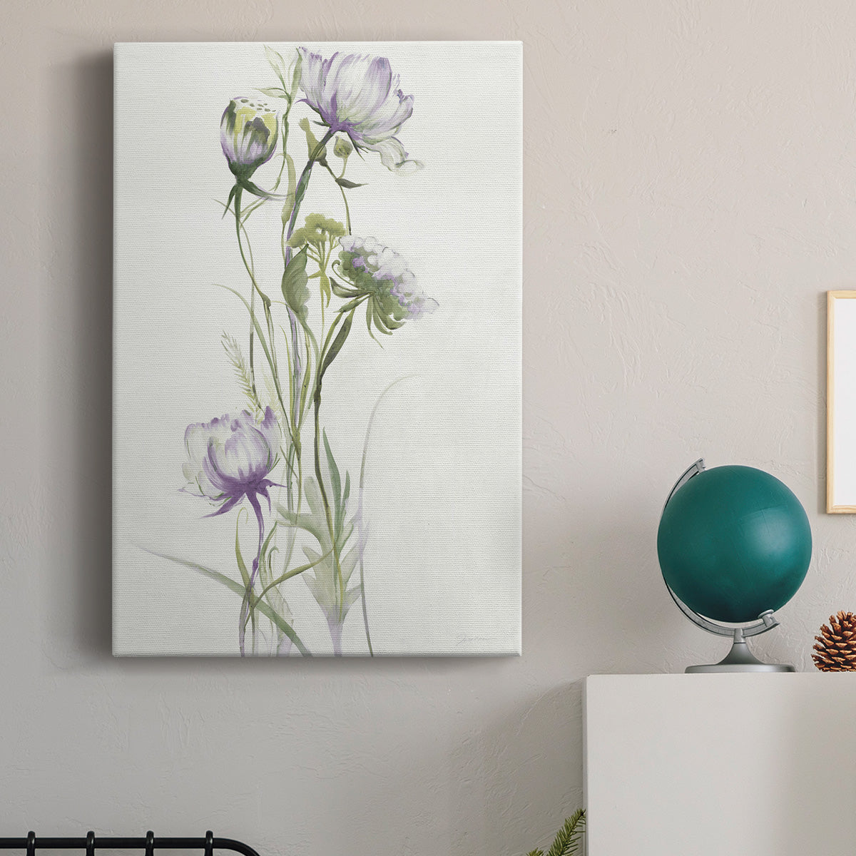 LATE SUMMER WILDFLOWERS I Premium Gallery Wrapped Canvas - Ready to Hang