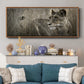 Tall Grass Alpha - Floater Framed Canvas Print