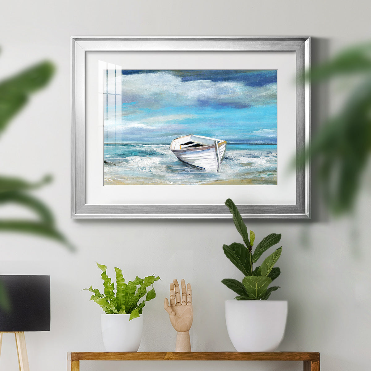 Classic Coast - Modern Framed Art Print