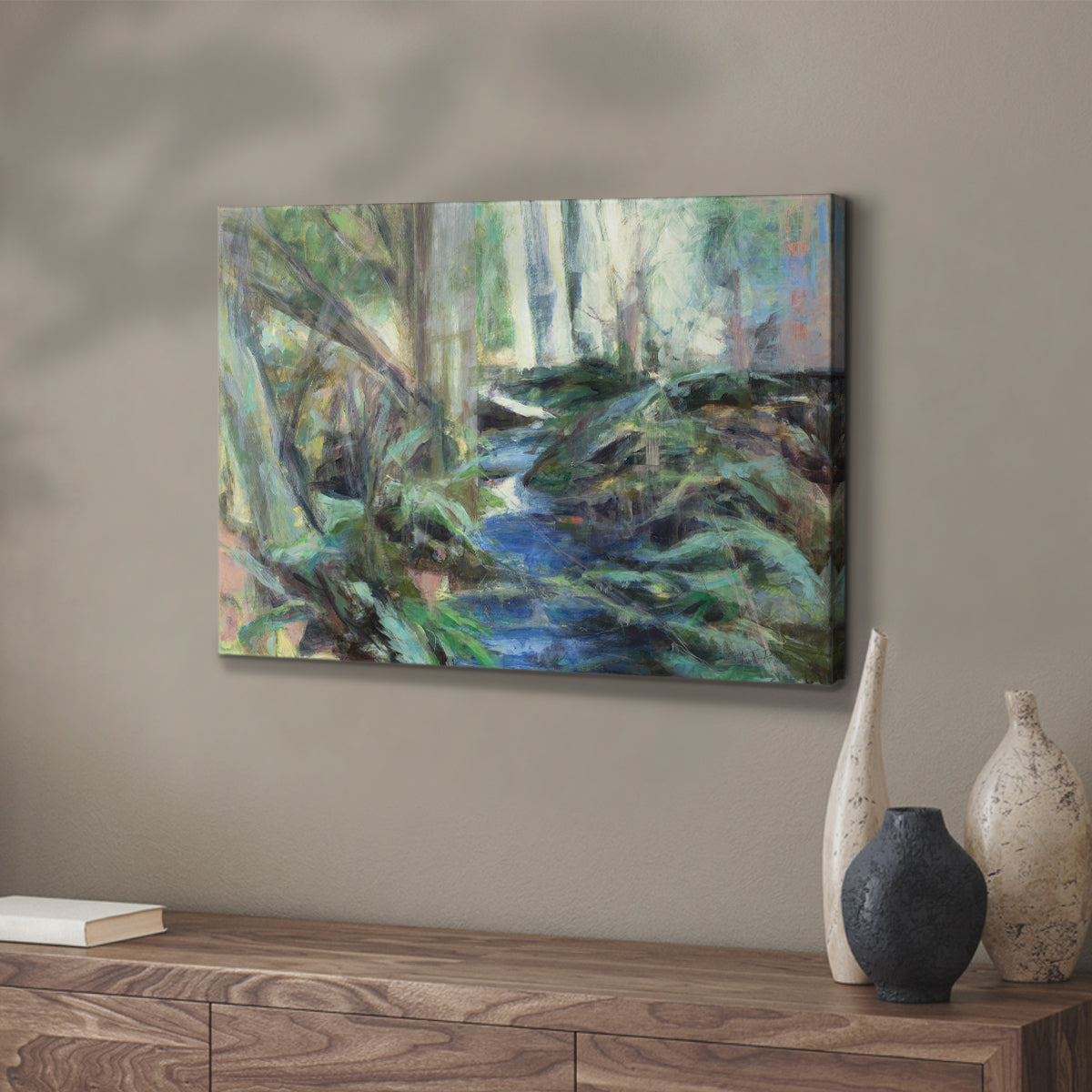 Rambling Blues - Canvas Art Print