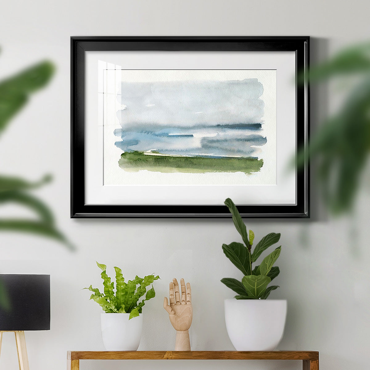 Coastline Splash II Premium Framed Print - Ready to Hang