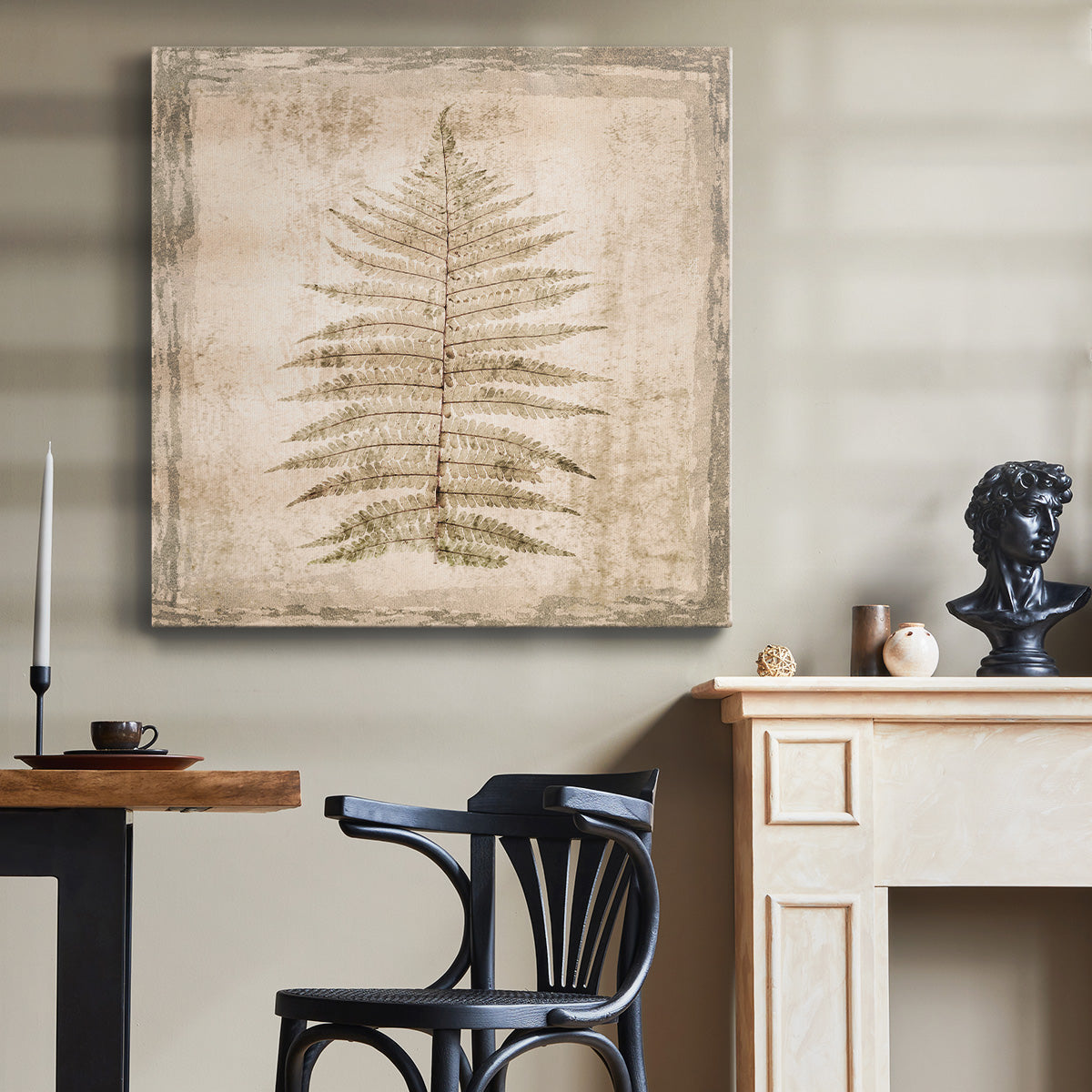 Stone Leaf I - Canvas Art Print