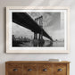Manhattan Bridge - Barnwood Framed Art Print