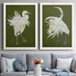 Heron Plumage I - Premium Framed Canvas 2 Piece Set - Ready to Hang