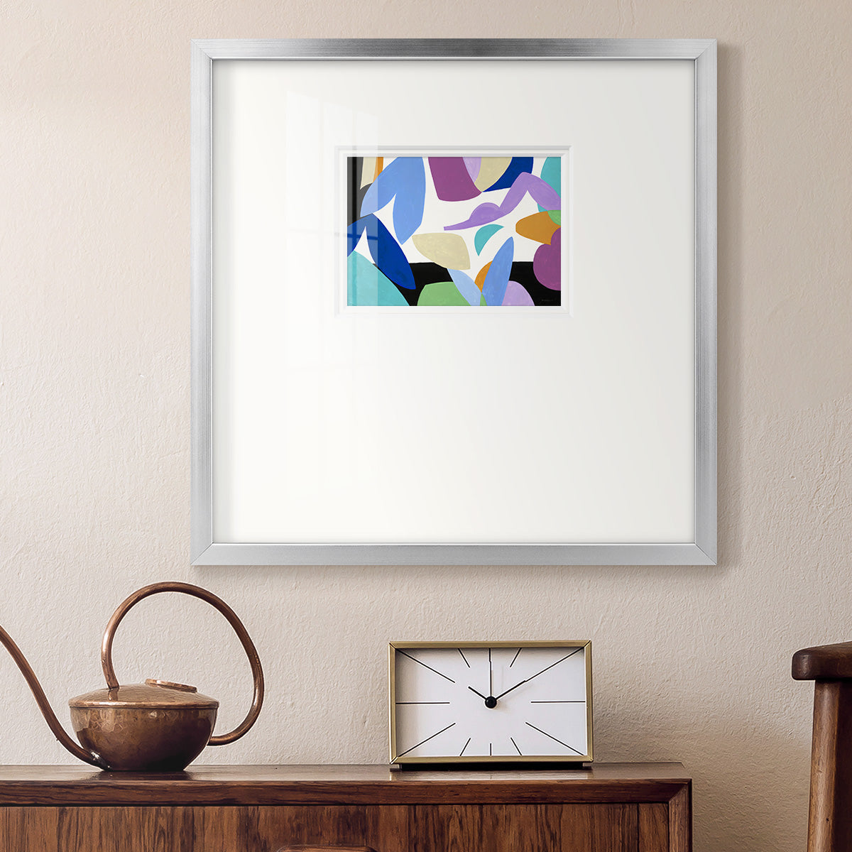 Ode to Matisse II- Premium Framed Print Double Matboard