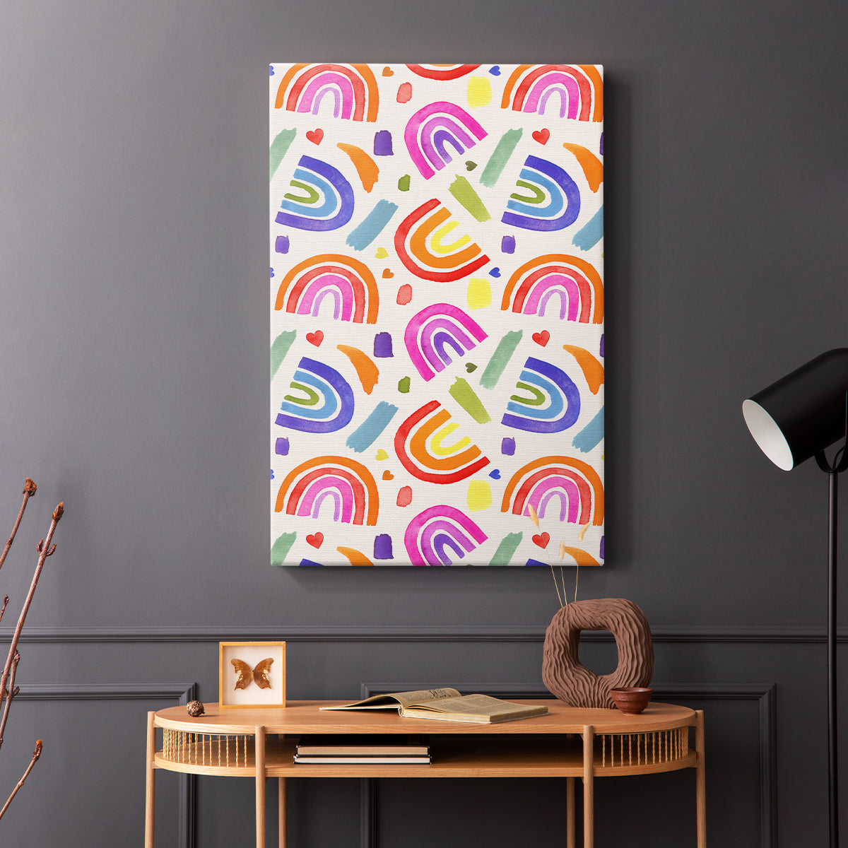 Love Loudly Collection E - Canvas Art Print