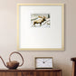 Snow Elk Premium Framed Print Double Matboard