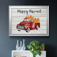 Happy Harvest Truck Premium Classic Framed Canvas - Ready to Hang