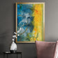 Aquatic Energy II - Modern Framed Canvas Print