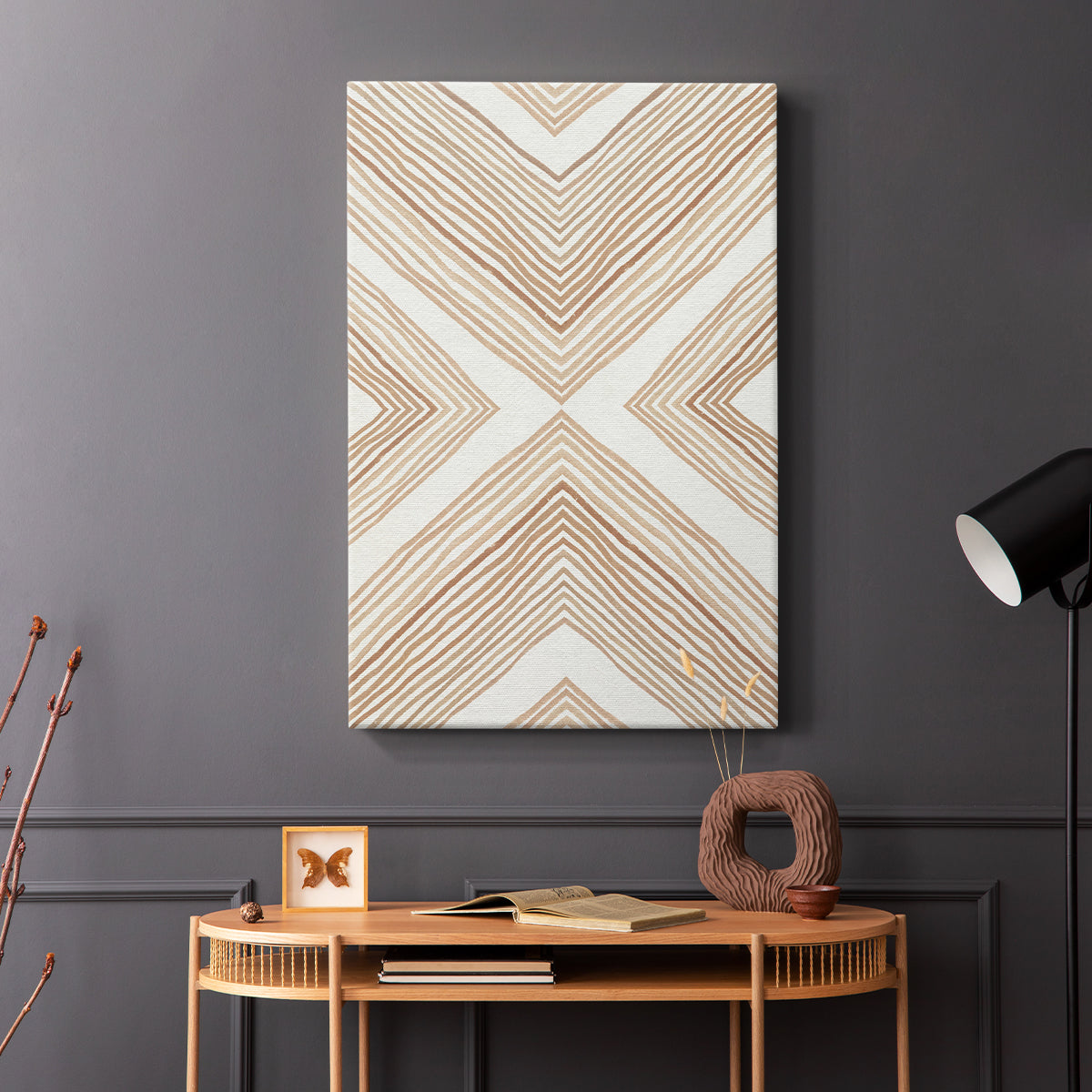 Diametric Clementine II - Canvas Art Print