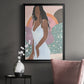 Curly Lady I - Modern Framed Canvas Print