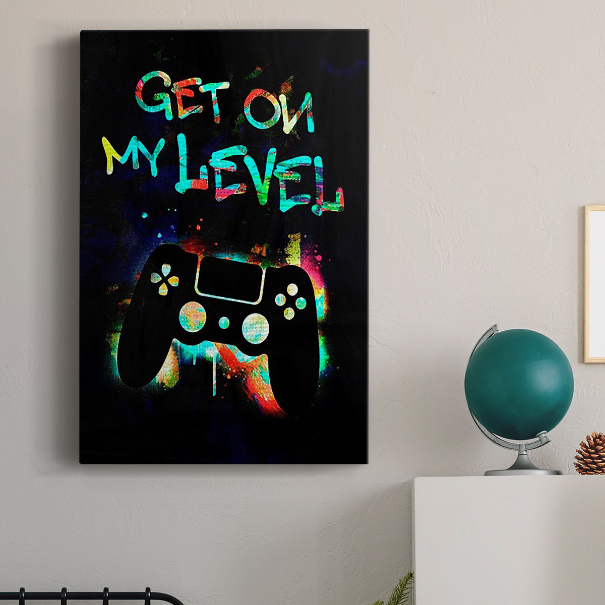 Gamer Tag II Premium Gallery Wrapped Canvas - Ready to Hang